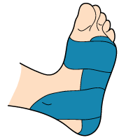 Taped Foot
